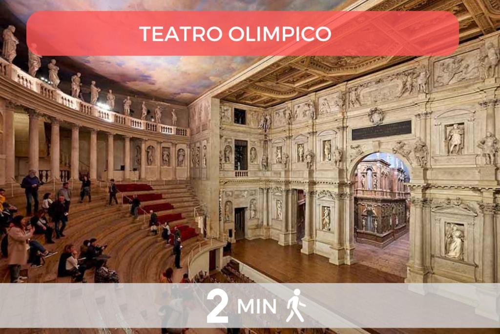 Suite Palladio Centro Vicenza A 2 Passi Da Piazza Dei Signori Check-In Veloce Bagian luar foto