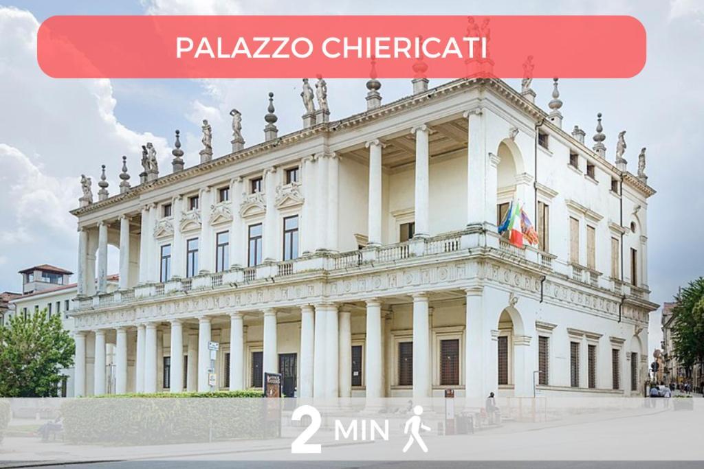 Suite Palladio Centro Vicenza A 2 Passi Da Piazza Dei Signori Check-In Veloce Bagian luar foto