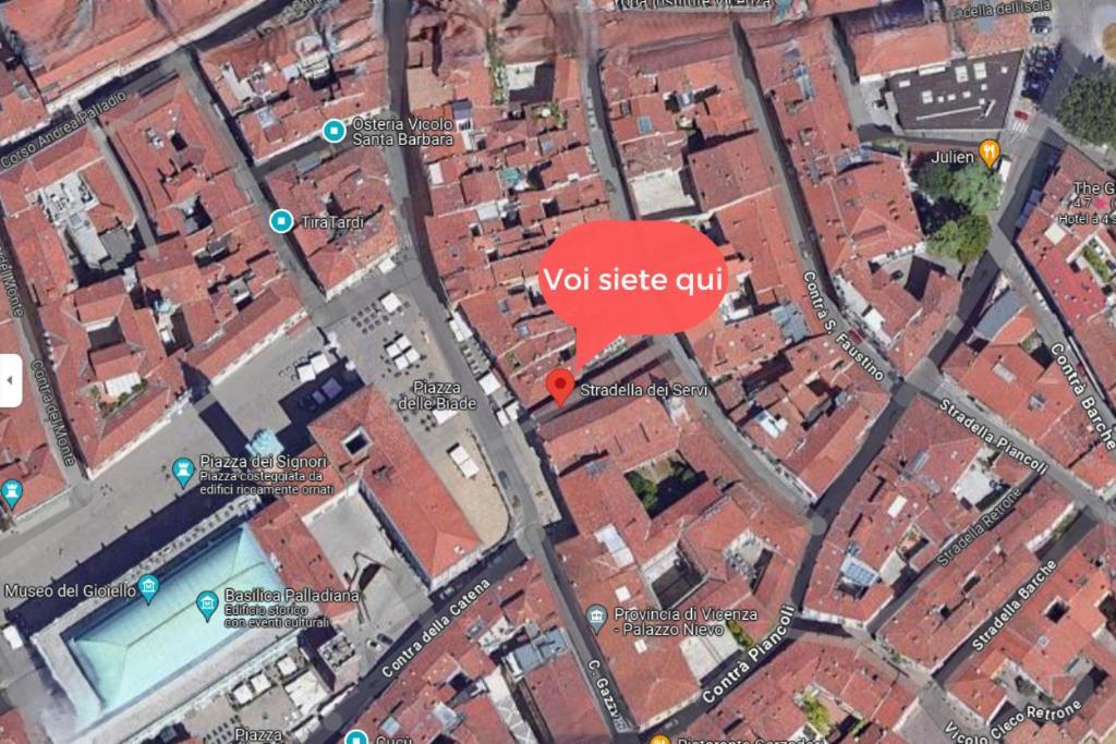 Suite Palladio Centro Vicenza A 2 Passi Da Piazza Dei Signori Check-In Veloce Bagian luar foto